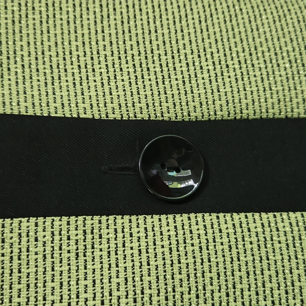 Kasper Separates - Lime Green/Black Fully Lined B… - image 4